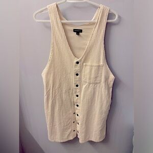 Frank & Oak corduroy button down dress